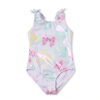 bow girls swimsuit