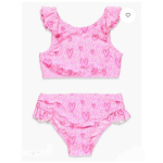hearts girls bikini