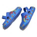 blue spider man crocs
