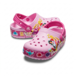 princess disney hot pink crocs