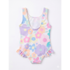 flowery ruffles bikini