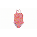 pink flowery bikini