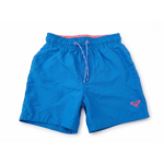 blue red swim short
