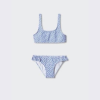 Ruffled print Bikini
