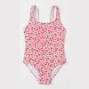 pink flowers swimsuit