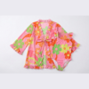 pink floral one piece