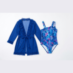 blue mermaid one piece