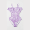 lavender stars swimsuit